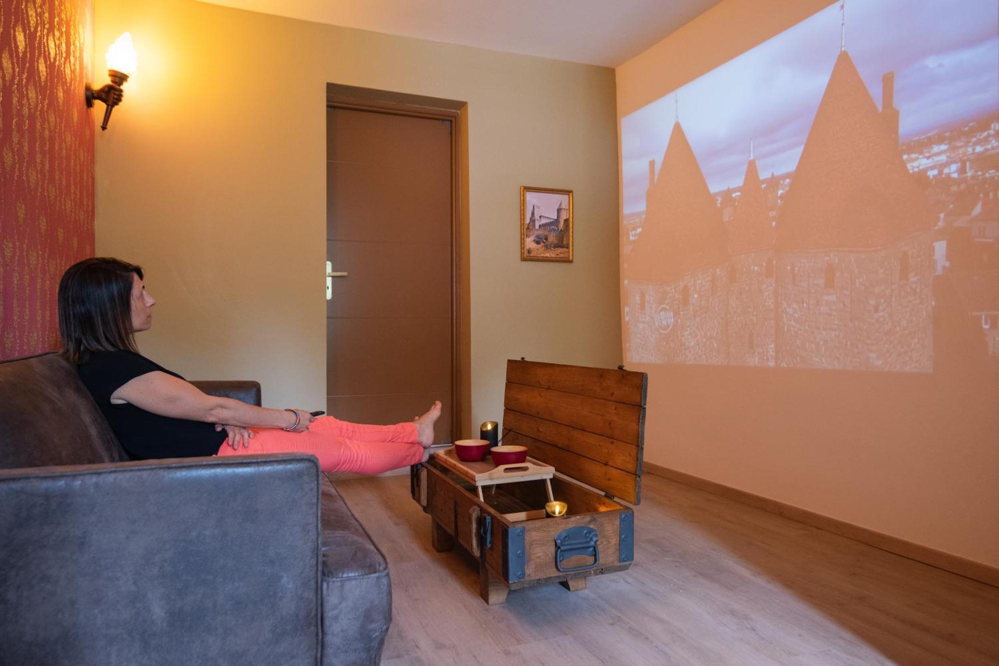 Tout Confort ! Ville, Calme, Cinema Prive, Climatisation, Parking, Wifi カルカソンヌ エクステリア 写真